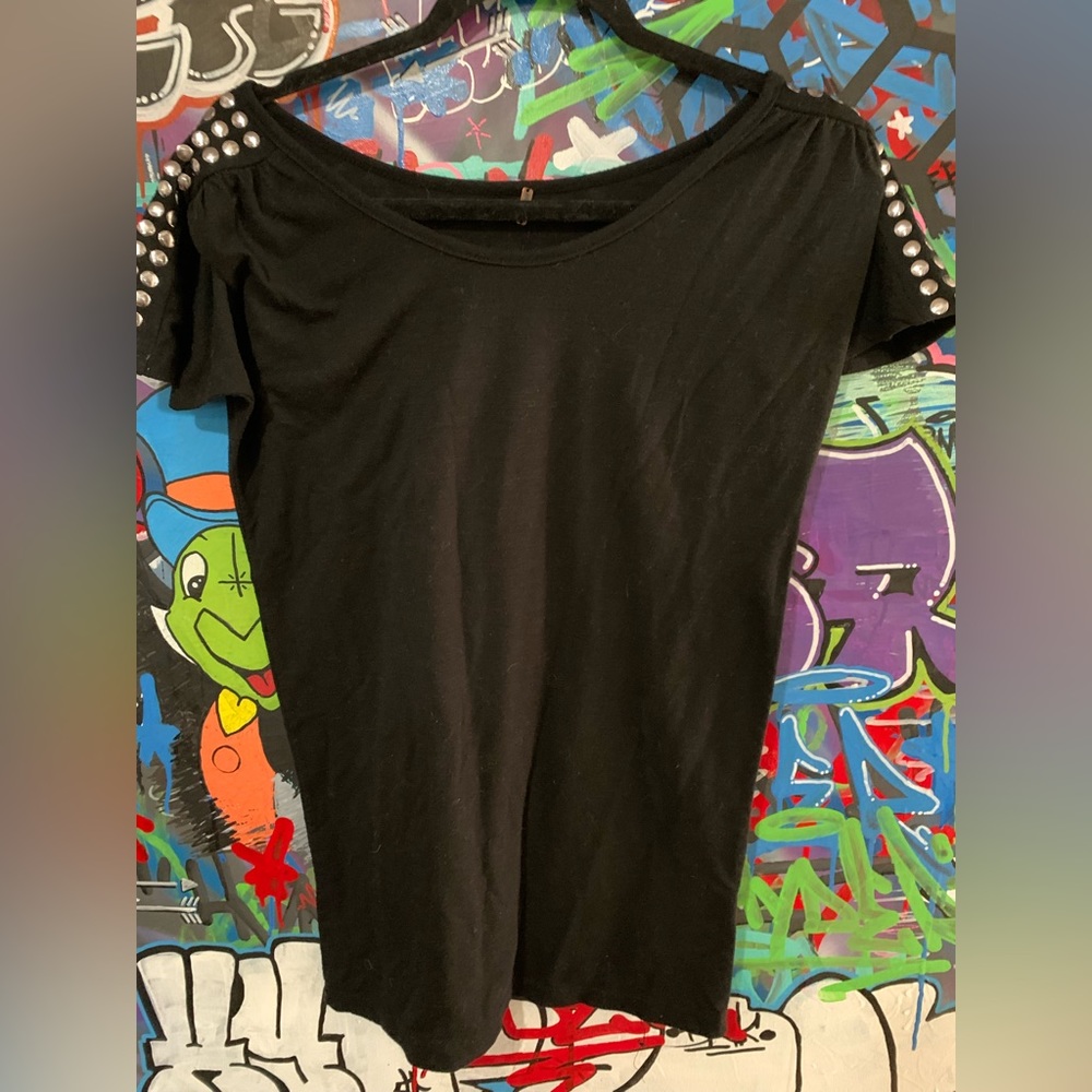 Studded short sleep T-shirt